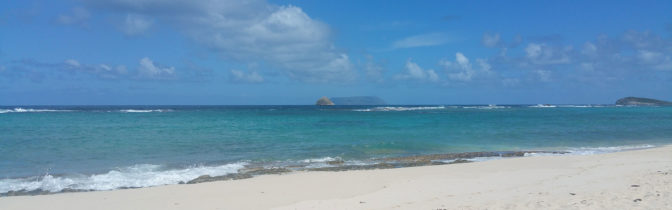 One of Pointe des Châteaux's beaches