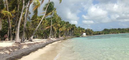 Beach in Saint-François